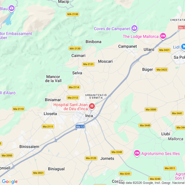 Approximate location