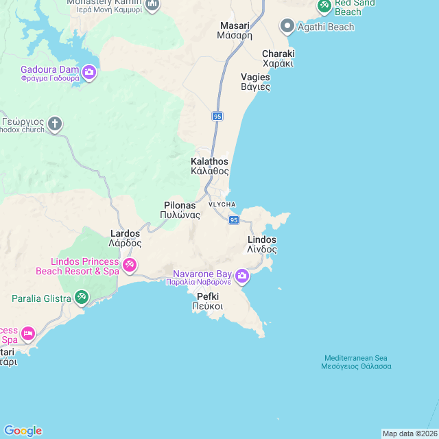Approximate location