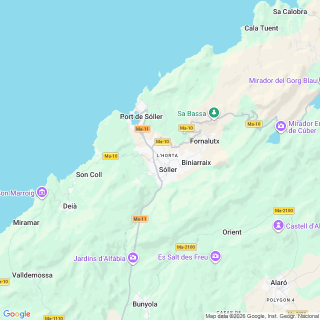 Approximate location