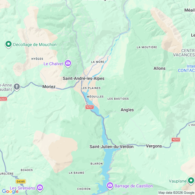 Approximate location