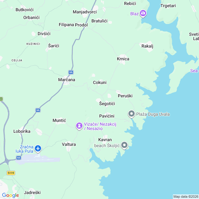 Approximate location