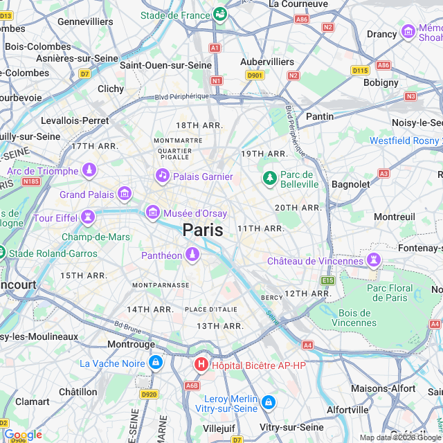 Approximate location