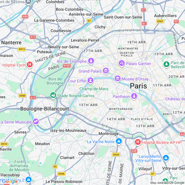 Approximate location