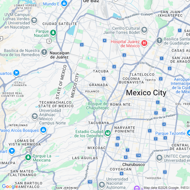 Approximate location