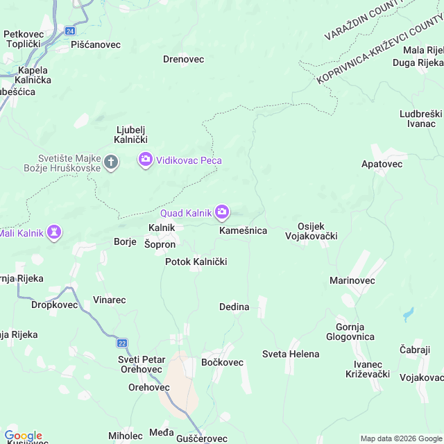 Approximate location