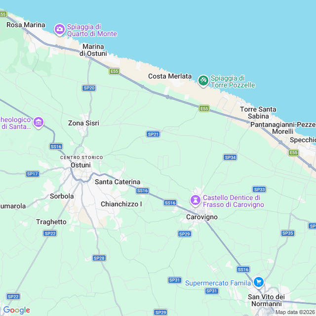 Approximate location
