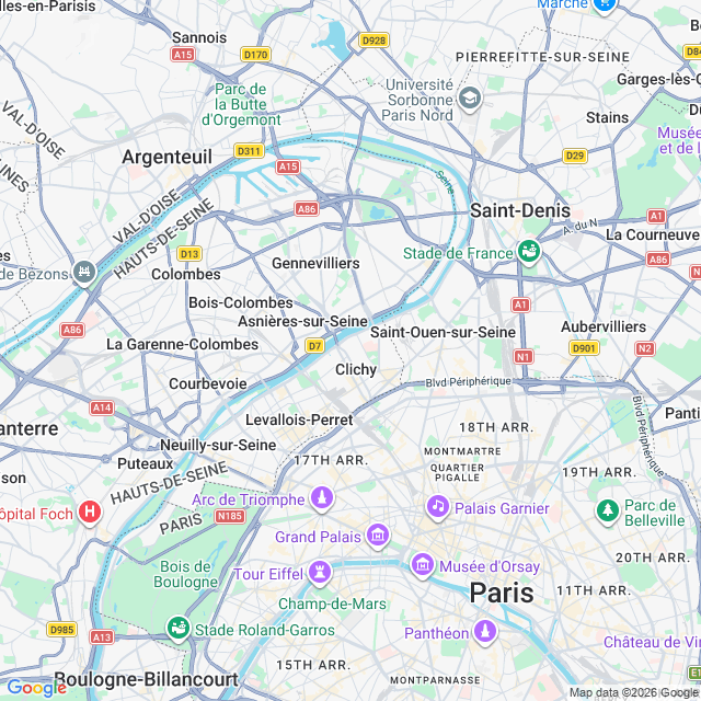 Approximate location