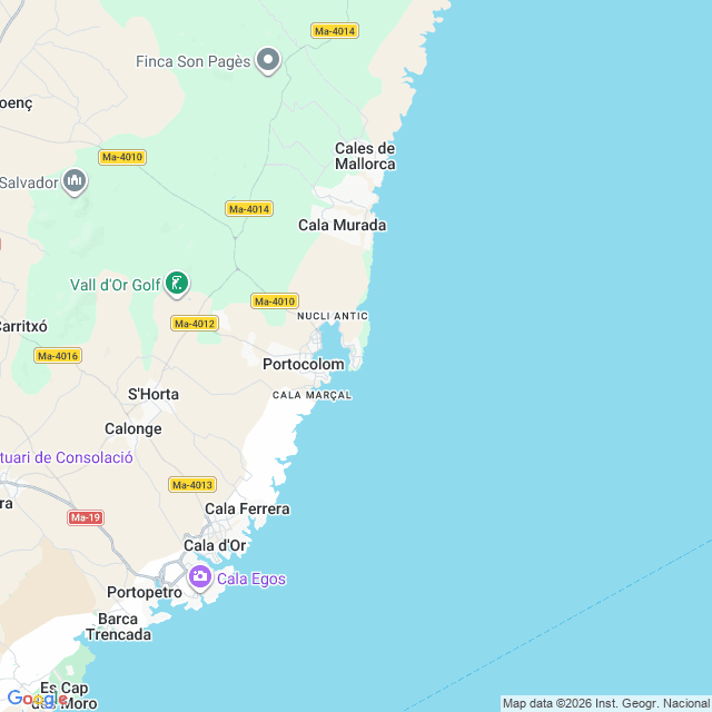 Approximate location