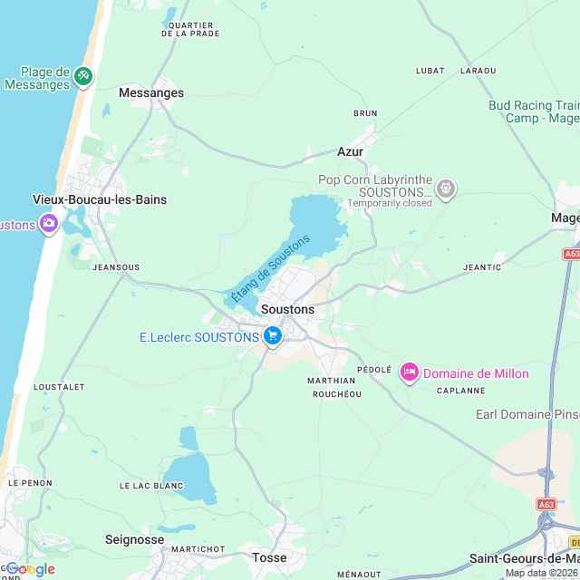 Approximate location