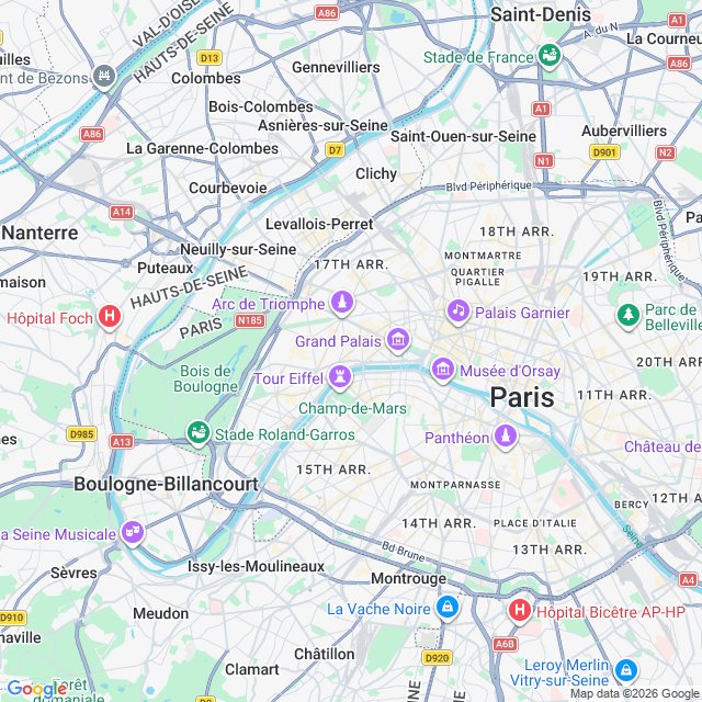 Approximate location