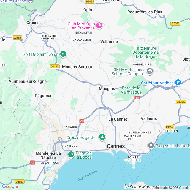 Approximate location