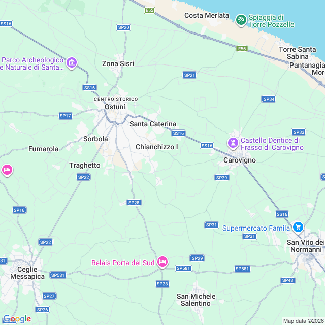 Approximate location