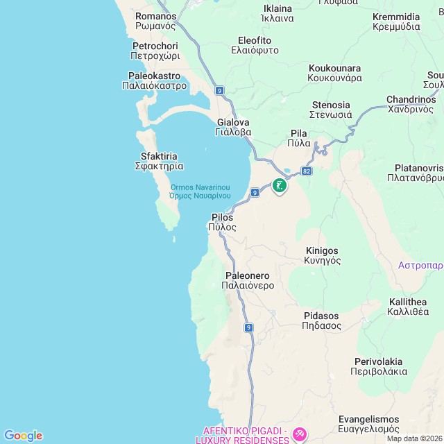 Approximate location
