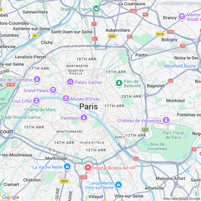 Approximate location