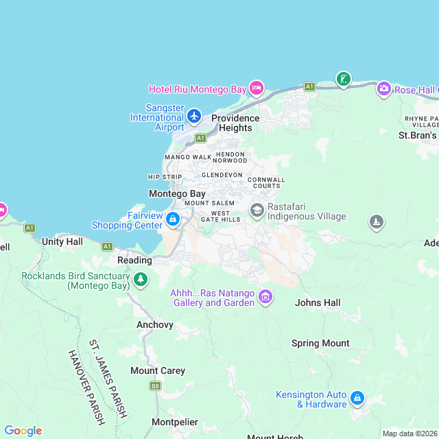 Approximate location