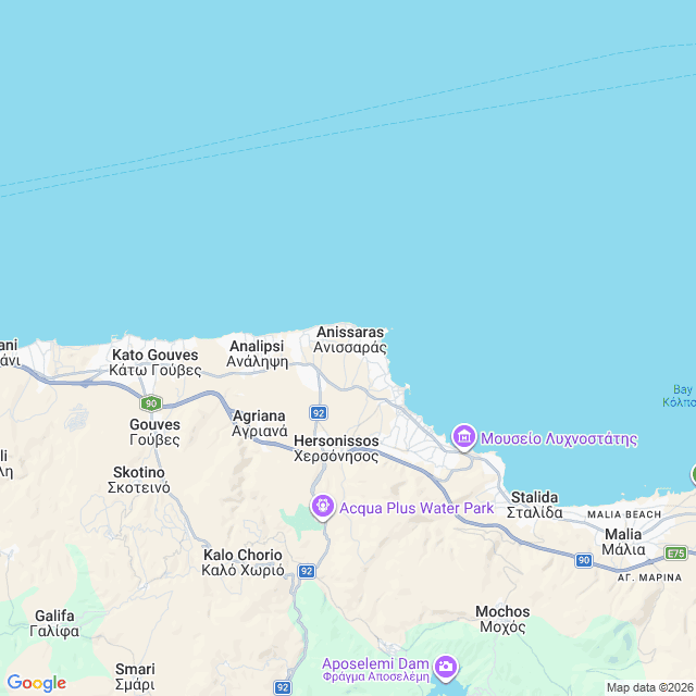 Approximate location