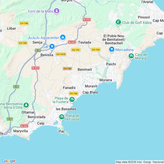 Approximate location