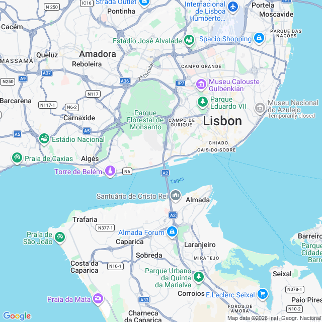 Approximate location