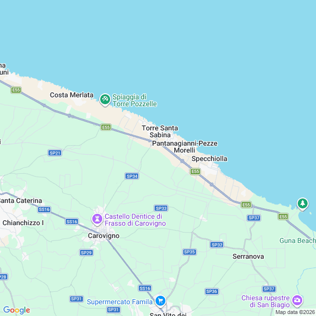 Approximate location