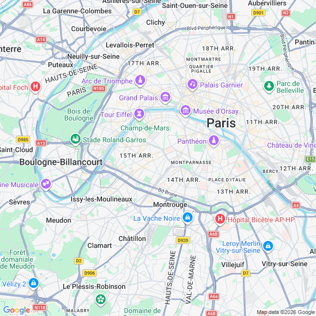 Approximate location