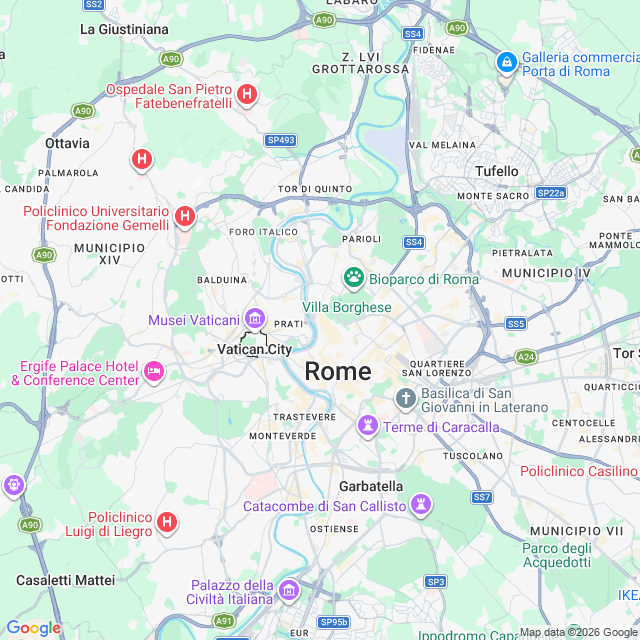 Approximate location