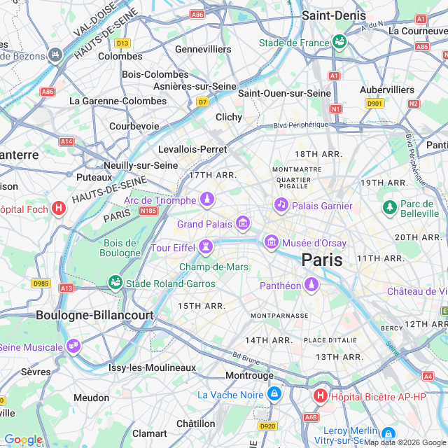 Approximate location