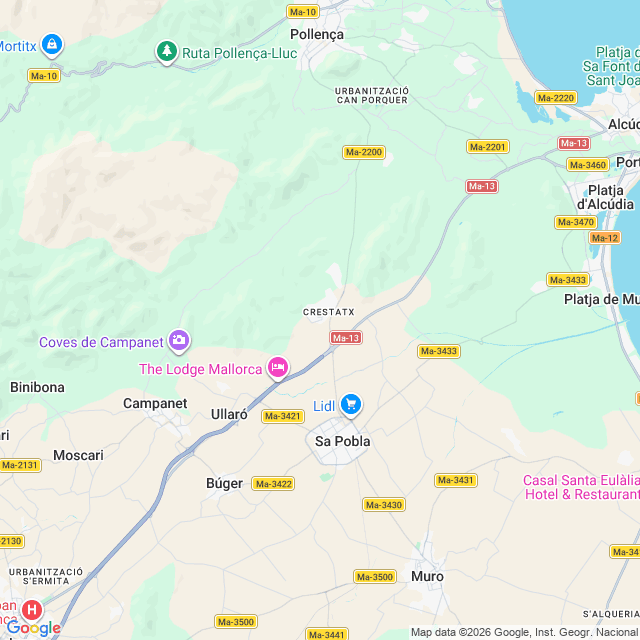 Approximate location