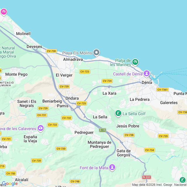 Approximate location