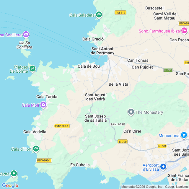 Approximate location