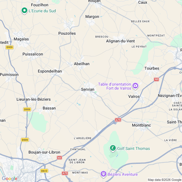 Approximate location