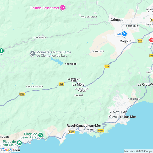 Approximate location