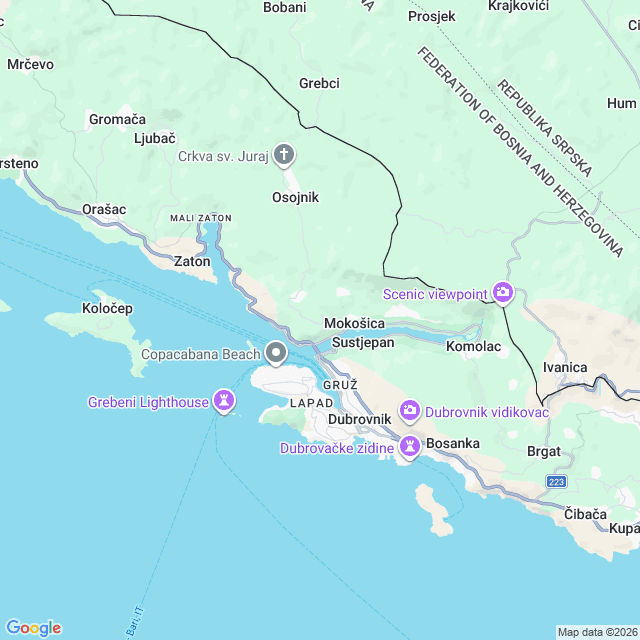 Approximate location
