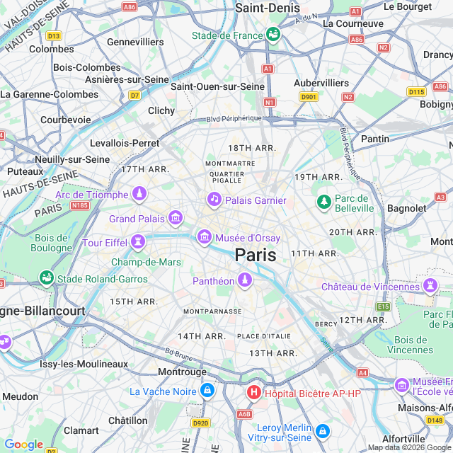 Approximate location