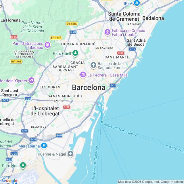 Approximate location