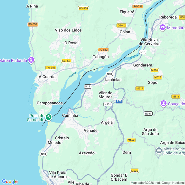 Approximate location