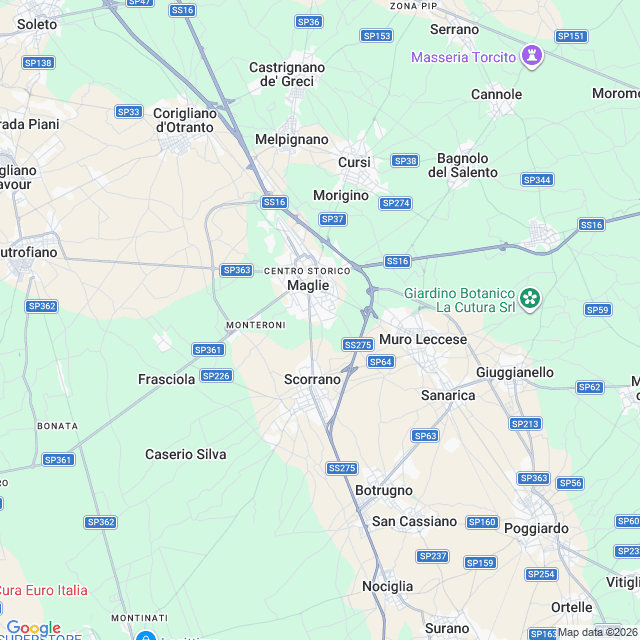 Approximate location
