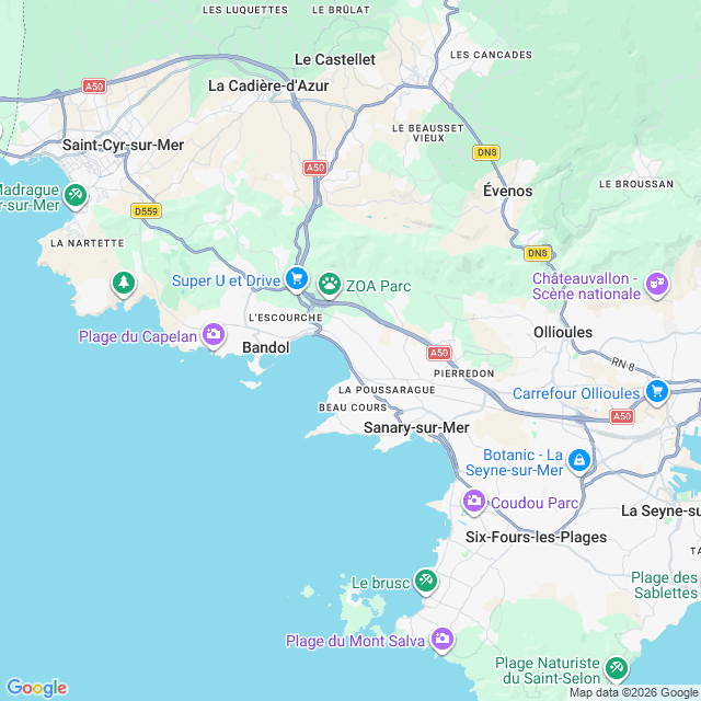 Approximate location