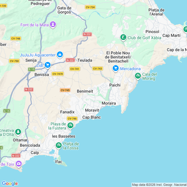 Approximate location