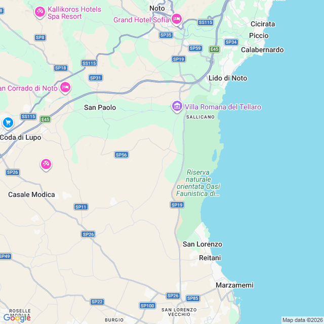 Approximate location