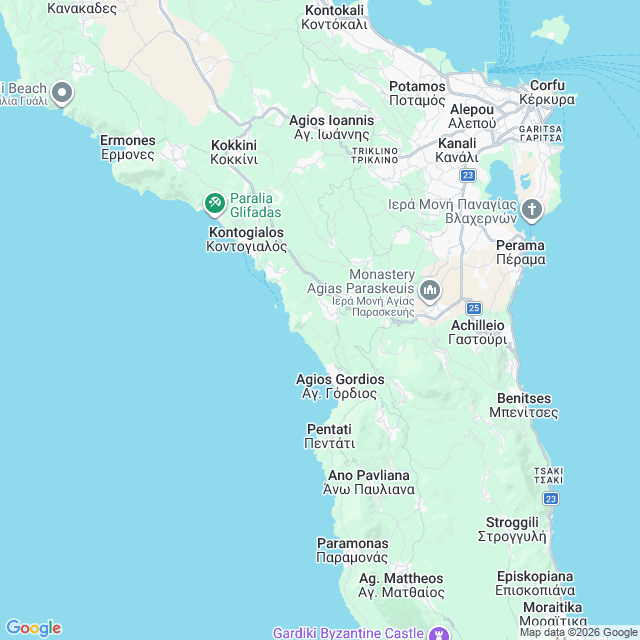 Approximate location