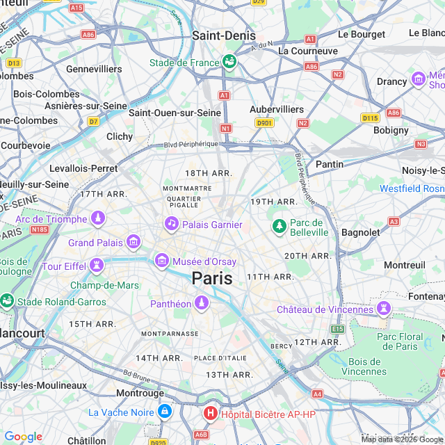 Approximate location