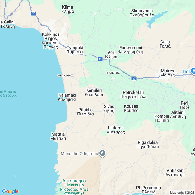 Approximate location