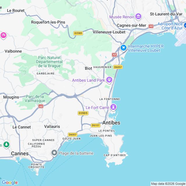 Approximate location