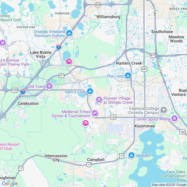 Approximate location