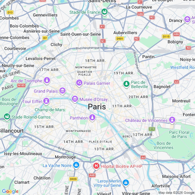 Approximate location