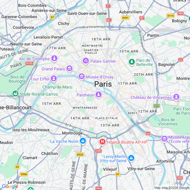 Approximate location