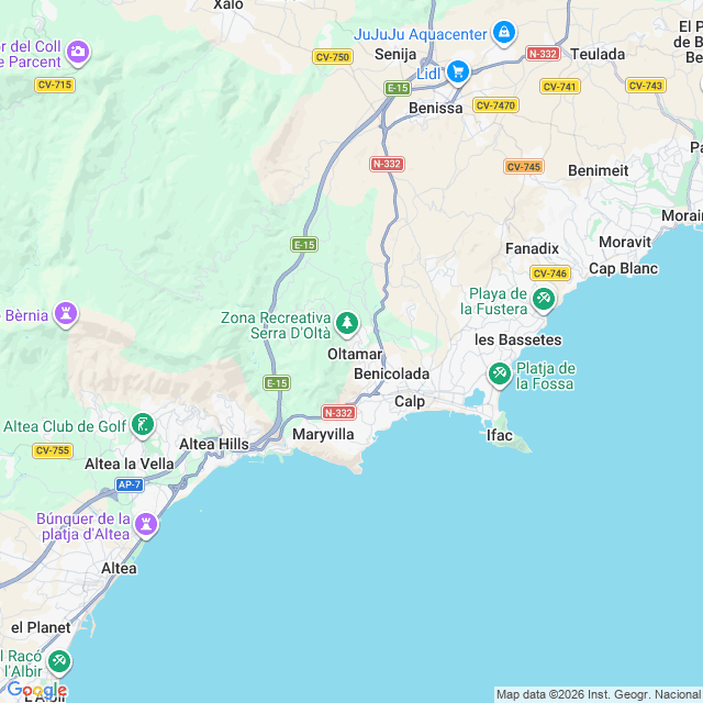 Approximate location