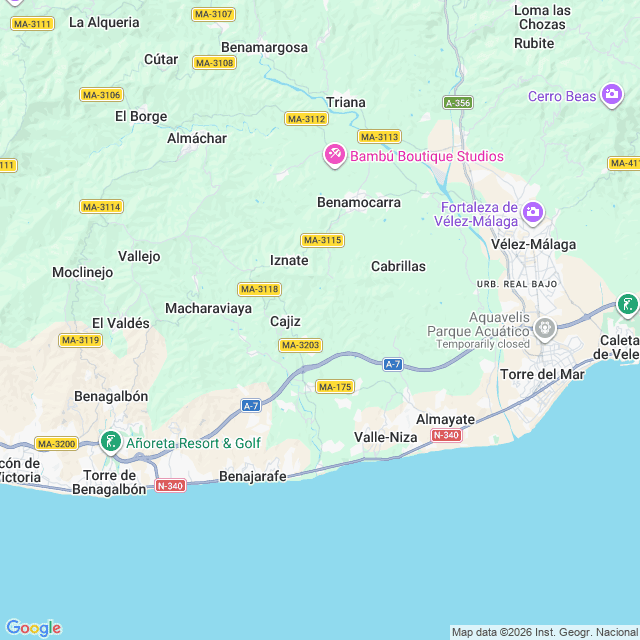 Approximate location