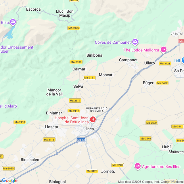 Approximate location