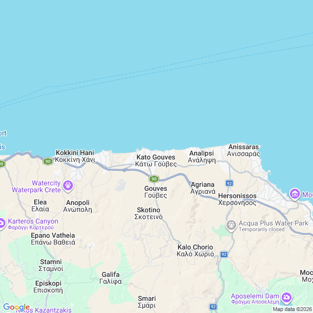 Approximate location